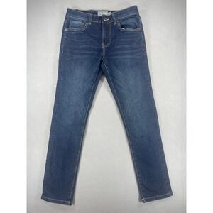 Lucky‎ Brand Girls Skinny Stretch Jeans Dark Wash Adjustable Waist Sz 12